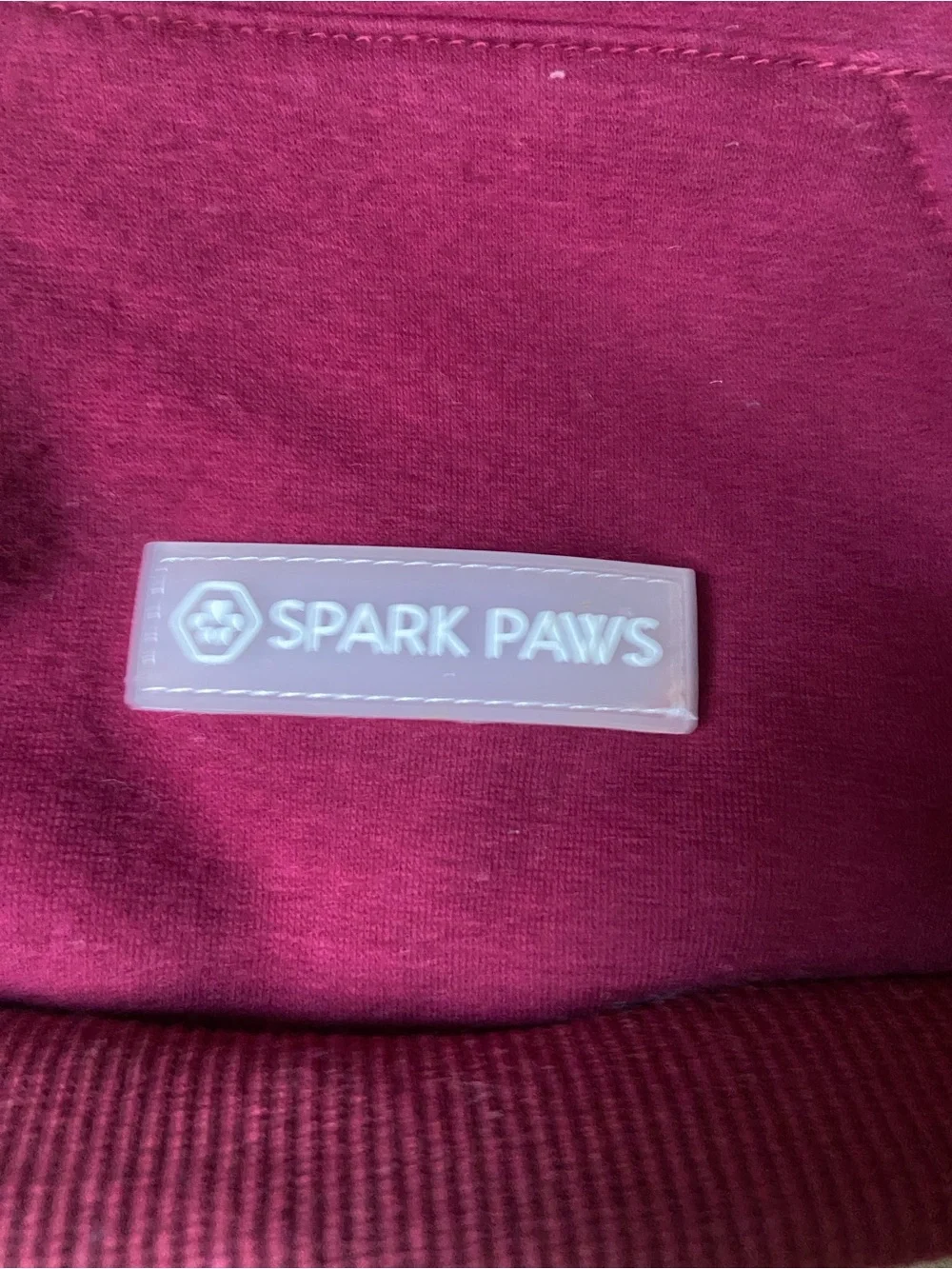Spark Paws dog hoodie